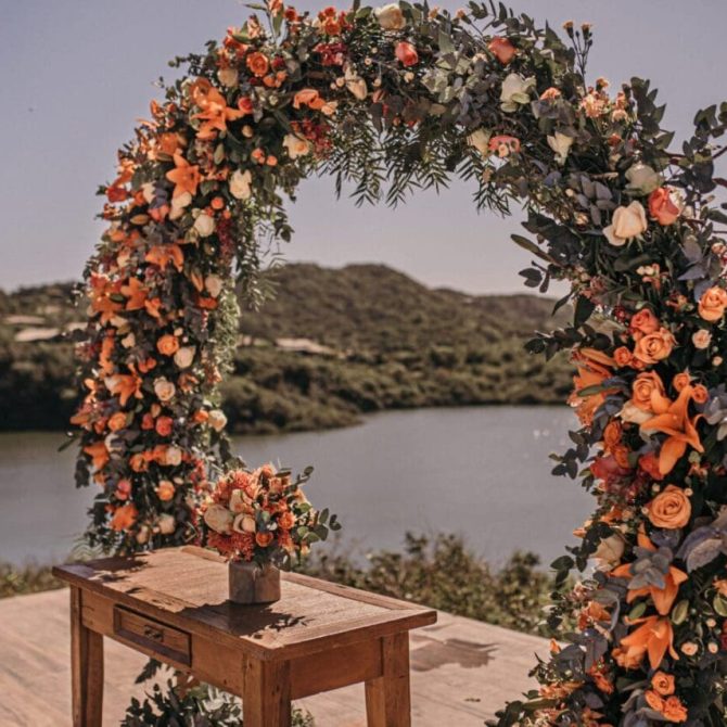 altar de casamento